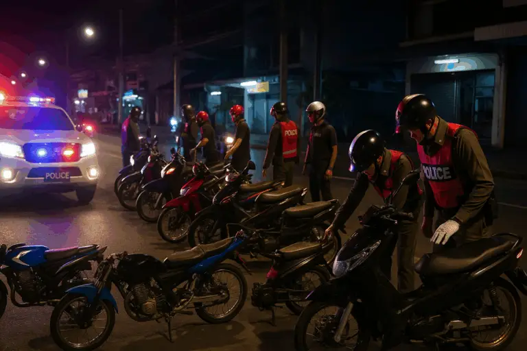 Symbolbild illegale Biker-Treffen in Pattaya
