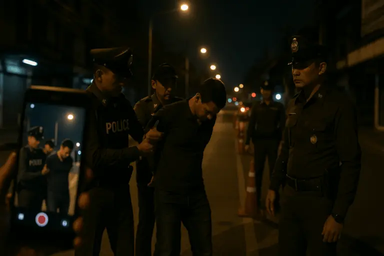 Thailand News Polizeigewalt in Bangkok