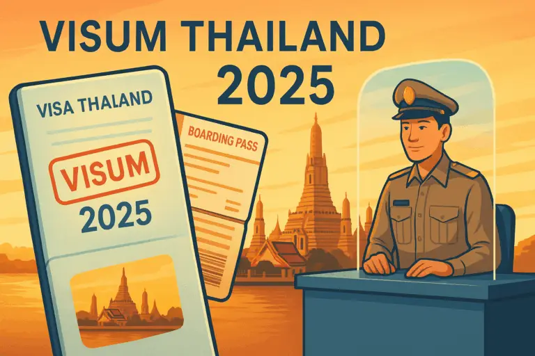 Thailand Visum 2025 beantragen