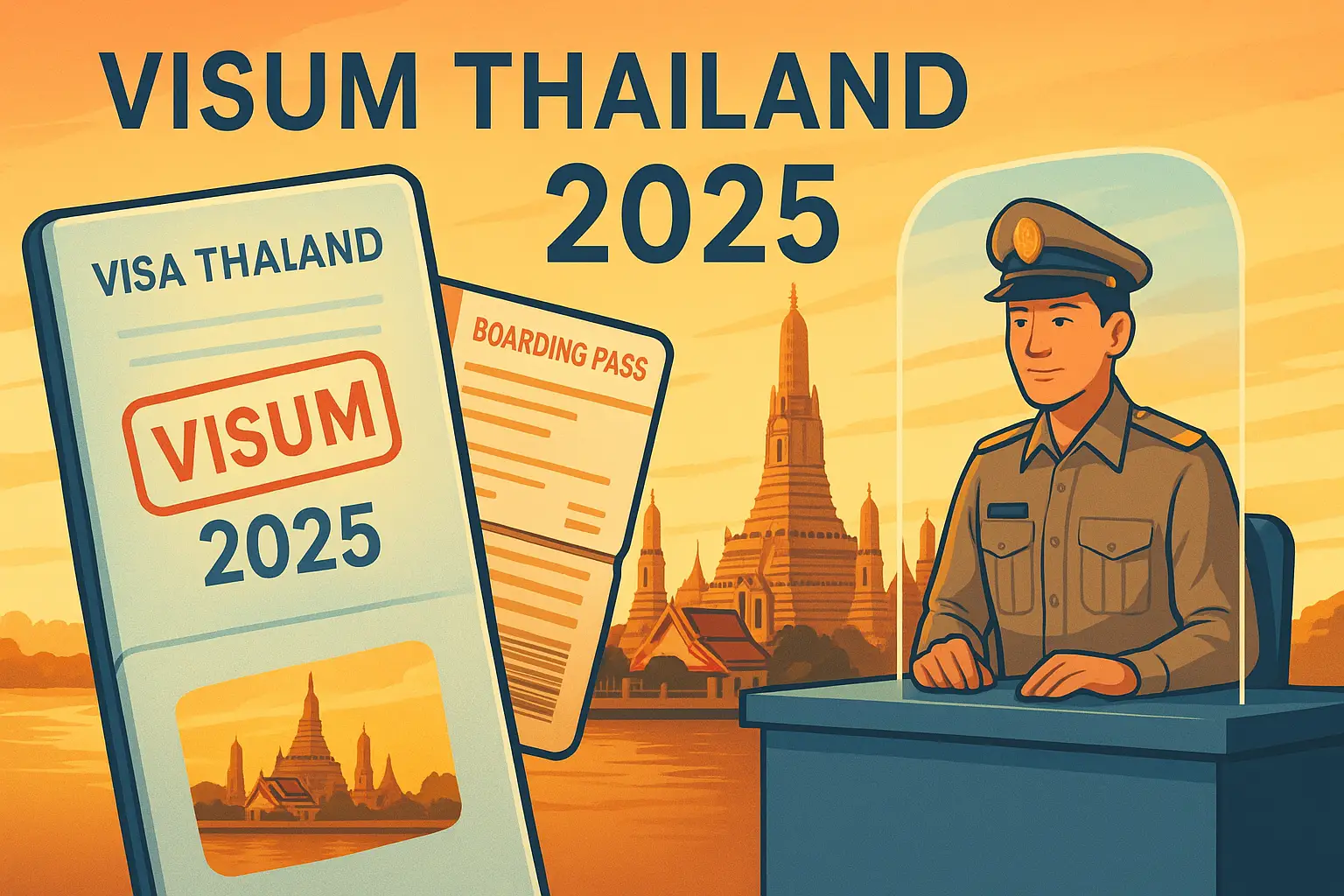 Thailand Visum 2025 beantragen