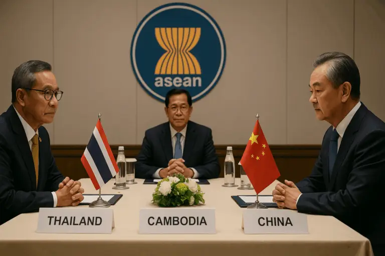 ASEAN Unterstützung im Konflikt Thailand Kambodscha