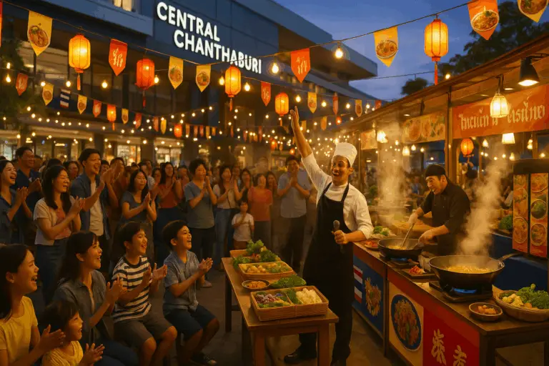 Großes Food-Festival Chanthaburi 2025