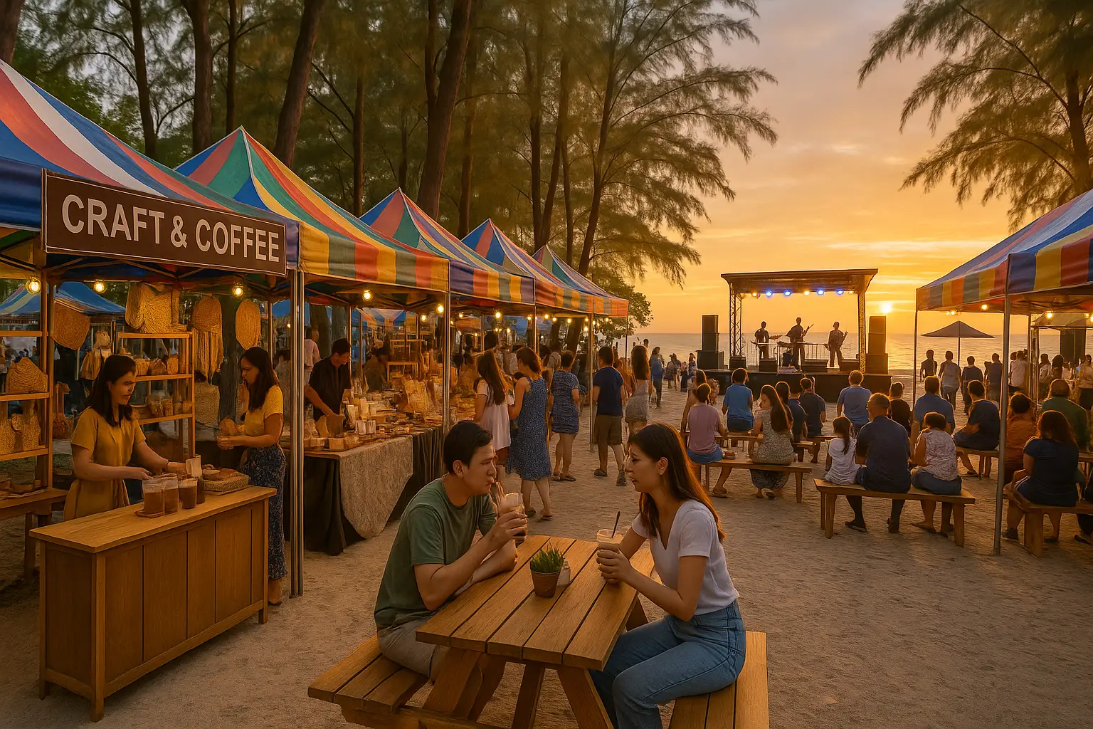 Lanta GypSea Coffee & Craft 2025 auf Koh Lanta
