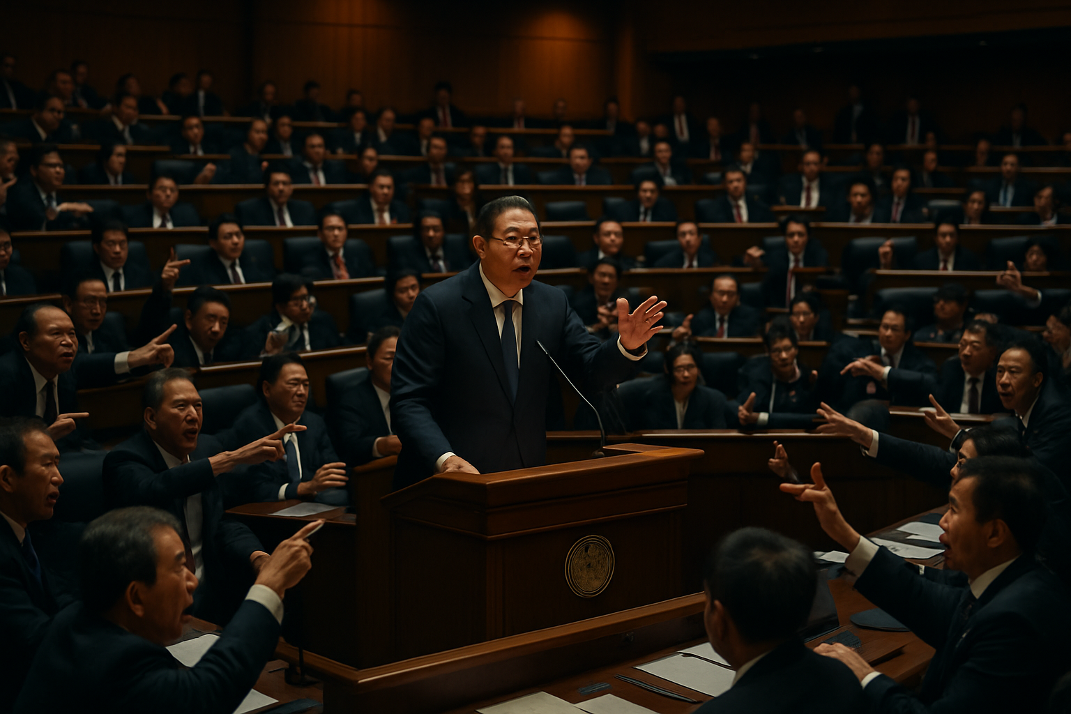 Thailands Parlament ringt um Amnestiegesetz