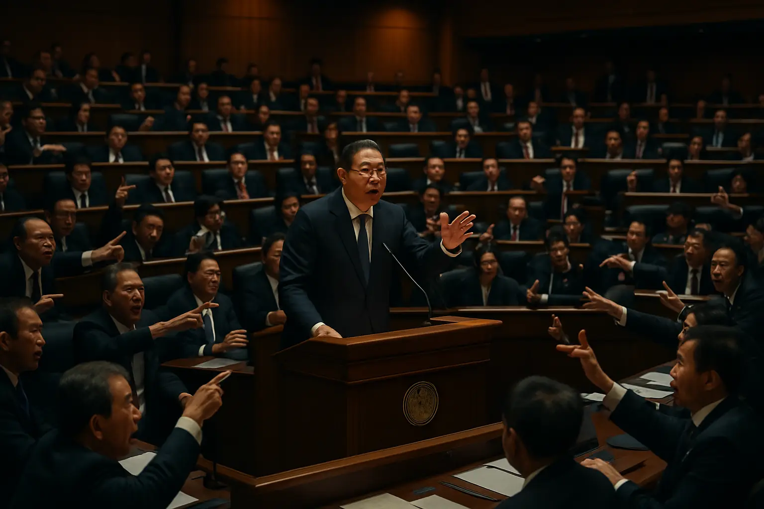 Thailands Parlament ringt um Amnestiegesetz