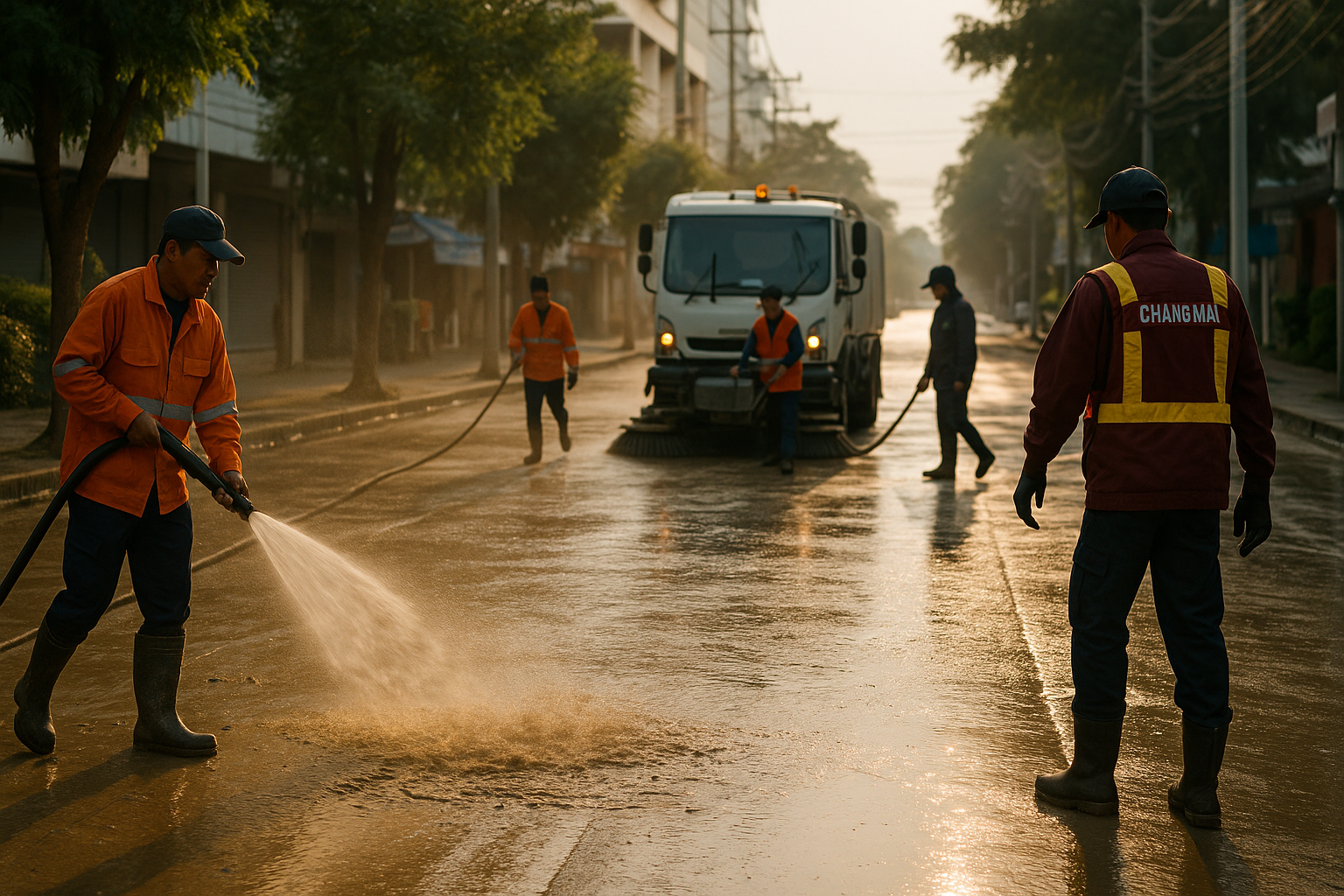 „Big Cleaning Day“ in Chiang Mai