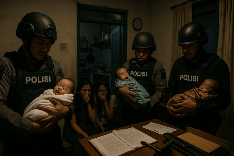 Indonesien Netzwerk für illegalen Babyhandel