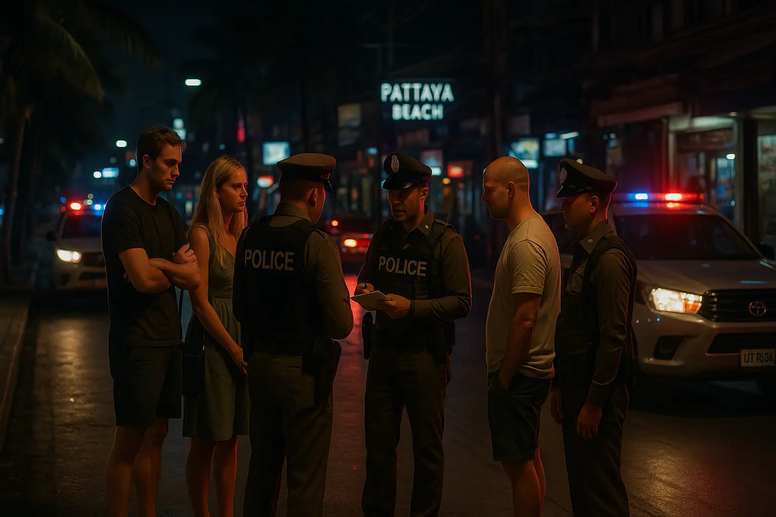 mehrere Raubüberfälle in Pattaya