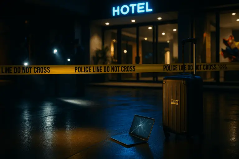 Thailand Tödlicher Sturz eines Chinesen aus Hotel