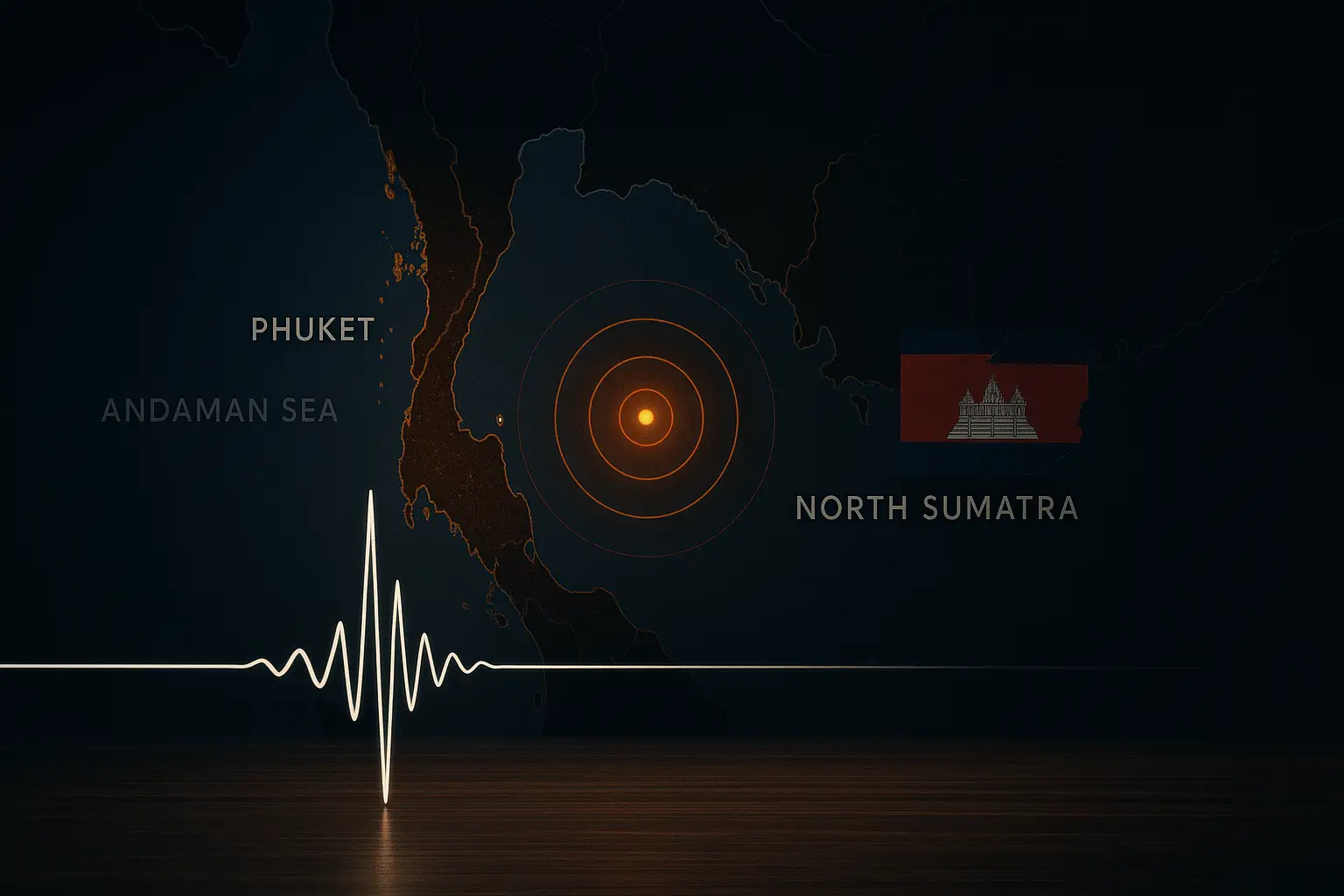 Erdbeben der Stärke 5,4 erschüttert Phuket Region