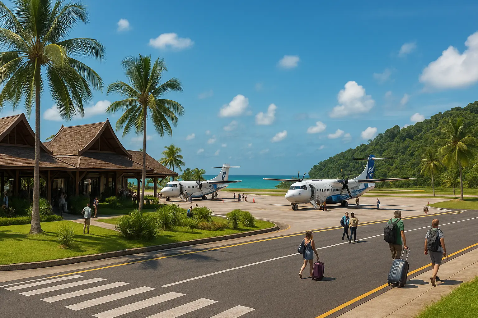Symbolbild Flughafen Koh Samui