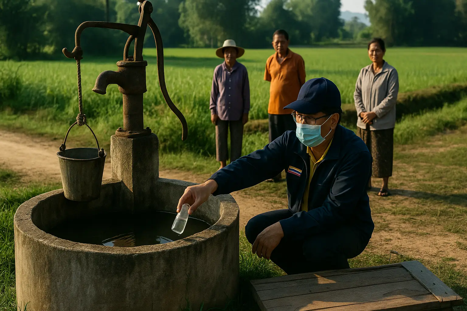 Labortest an Brunnen Chiang Mai News