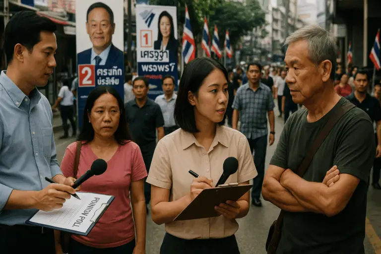 Umfrage in Thailand: Wachsende Zweifel an Regierung