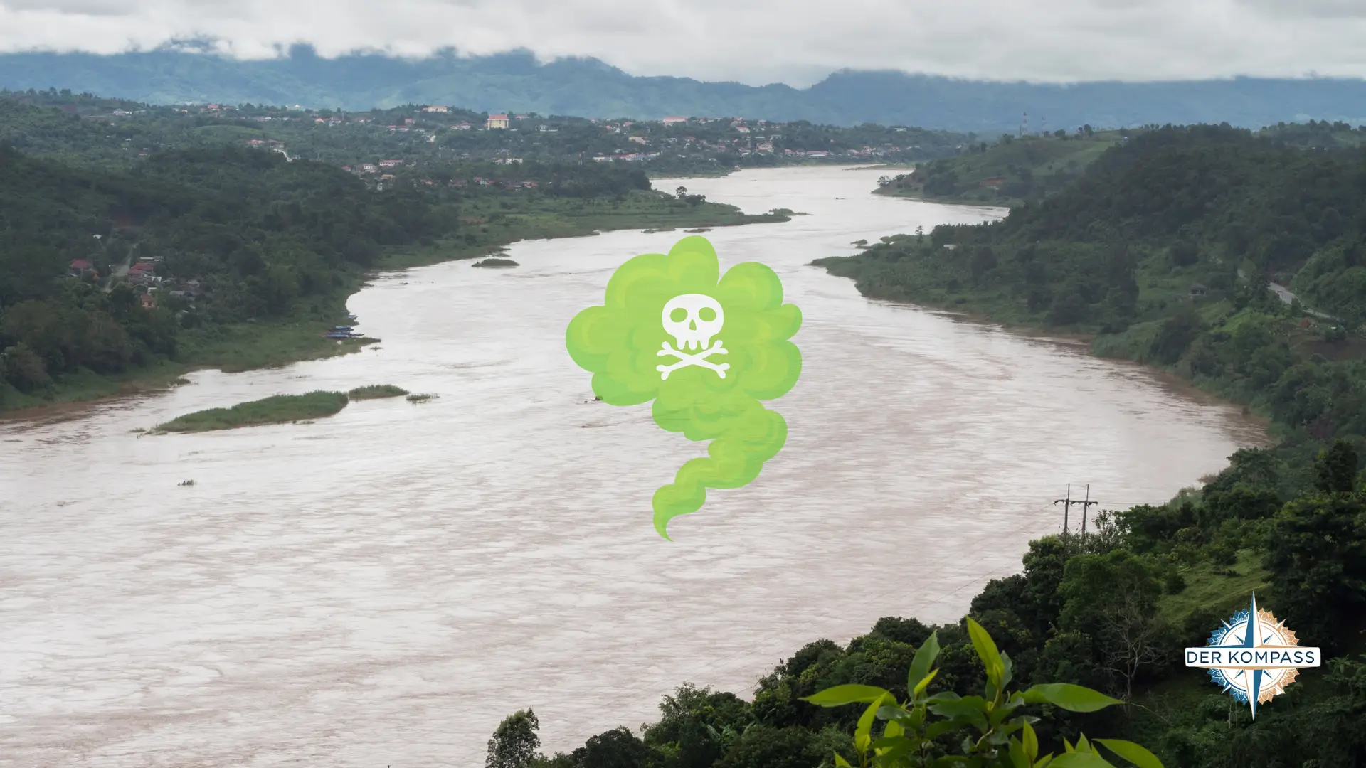 Arsen Chemikalien im Mekong Thailand Myanmar